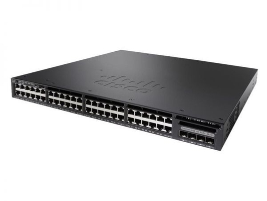 WS C3650 48PS S Catalyst 3650 48 10 100 1000 Ethernet PoE Port 4 1G Uplinks Layer 3 Switching IP Base IOS การจัดการ
