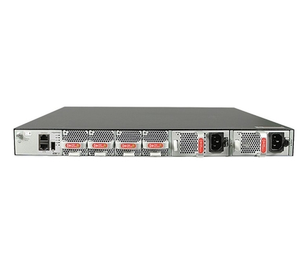 CE6863E-48S6CQ-F Huawei CloudEngine 6800 48*25G SFP28, 6*100G QSFP28, 2* แอคพลังงาน, ทางออกอากาศด้านประตู