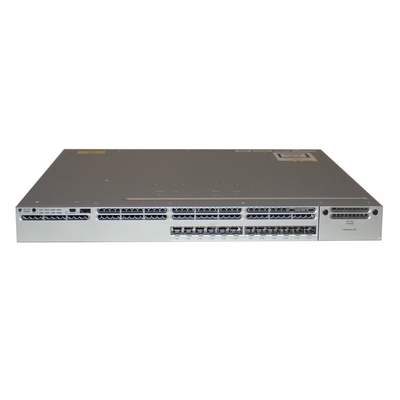 สวิตช์ Cisco WS-C3850-12S-SCatalyst 3850 ซีรีส์ 12 SFP Port Switch IP Base เป็นสวิตช์ระดับธุรกิจรุ่นใหม่ที่สามารถสต็อปเป้ได้ ซึ่งมีสวิตช์ 12 SFP อยู่ใน IP base feature set