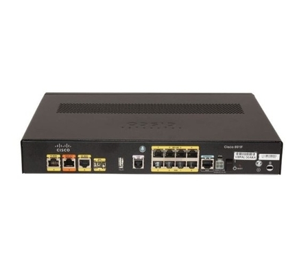 Cisco เราเตอร์ C891F-K9 1 SFP 4 POE ความปลอดภัยไร้สายคอนโทรลเลอร์ AVC WAN