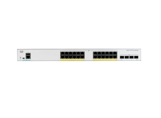 C1000-24T-4G-L1 Layer 2/3 Network Switch สําหรับการเชื่อมต่อแบบไร้ขอบเขต สวิตช์เครือข่าย Cisco
