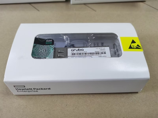 J4859D Aruba 1G SFP Aruba Transceivers Aruba 1G SFP LC LX 10km SMF Transceivers เครื่องรับสัญญาณ