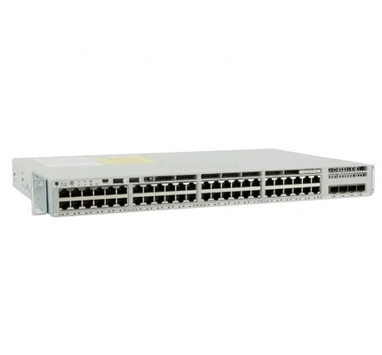 C9200L-48T-4X-A Cisco Switch Catalyst 9200 ข้อมูล 48 ท่าทาง 4x10G Uplink Switch ข้อดีของเครือข่าย