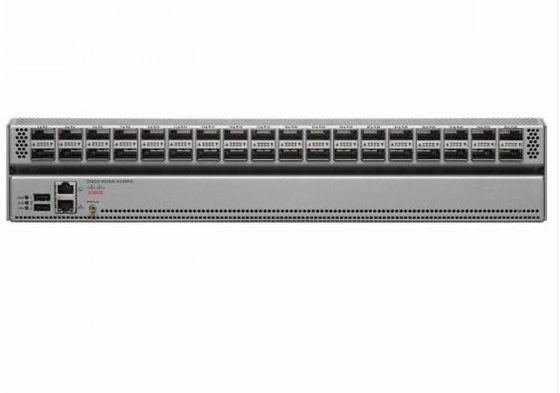 N9K-C93180YC-FX Nexus 9300 ด้วยพอร์ต 48p 1/10G/25G SFP+ และ 6p 40G/100G QSFP28 MACsec และพอร์ตรวม