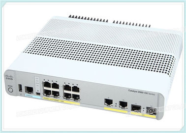 WS-C2960CX-8PC-L Cisco Ethernet Network Switch Cisco Catalyst 2960-CX 8 Port PoE LAN Base อุปกรณ์ 8 Gigabit Ethernet POE+ port พร้อม 2 x 1 Gigabit ทองแดงและ 2 x 1 Gigabit SFP uplinks