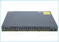WS-C2960X-48FPS-L สวิตช์เครือข่ายอินเทอร์เน็ตของ Cisco 48 พอร์ต Poe + แร็คที่ติดตั้งได้ 1U