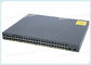 WS-C2960X-48FPS-L สวิตช์เครือข่ายอินเทอร์เน็ตของ Cisco 48 พอร์ต Poe + แร็คที่ติดตั้งได้ 1U