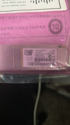 โมดูลรับส่งสัญญาณ QSFP-40G-ER4 40GBASE-ER4 LC 40KM SMF