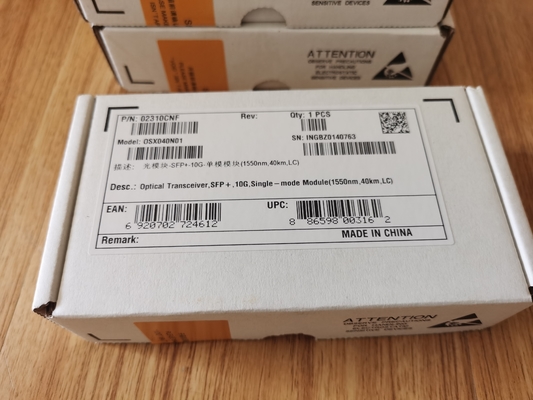 Huawei OSX040N01 SFP+ 10G เครื่องรับสัญญาณ LC แบบเดียว 40 กม.