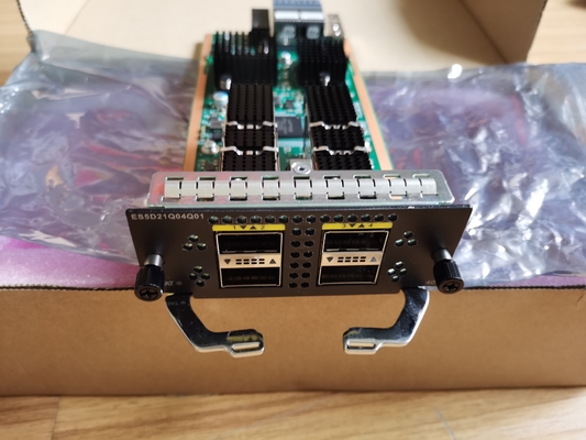 การ์ดอินเทอร์เฟซ Huawei ES5D21Q04Q01 QSFP+ 40Gbps สำหรับ S6720EI Series