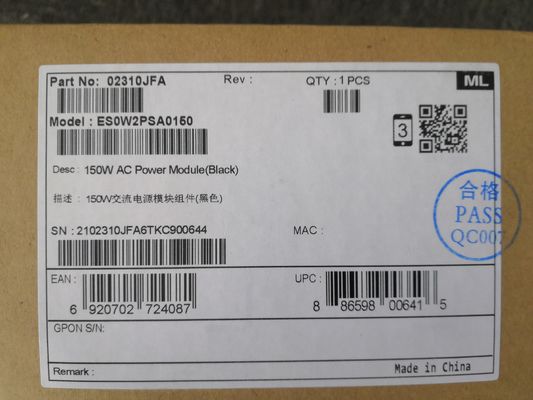 โมดูลจ่ายไฟ AC 150W ES0W2PSA0150 ของ Huawei สำหรับ S5700 Series