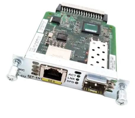 Cisco EHWIC-1GE-SFP-CU 1 พอร์ต Gigabit Ethernet HWIC พร้อมช่องเสียบ SFP
