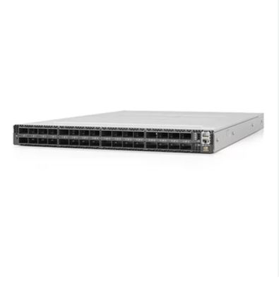 MQM9790-NS2R NVIDIA Mellanox 64-port 400Gb/s 32 OSFP Port การไหลอากาศ C2P ที่ไม่ถูกบริหาร (กลับ)