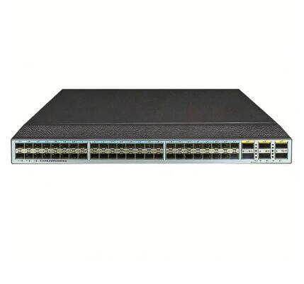 สวิตช์ Huawei CE6800 รุ่น CE6856-48S6Q-HI พร้อมพอร์ต 10G SFP+ 48 พอร์ต, พอร์ต 40GE QSFP+ 6 พอร์ต และความจุในการสวิตช์ 2.4 Tbps