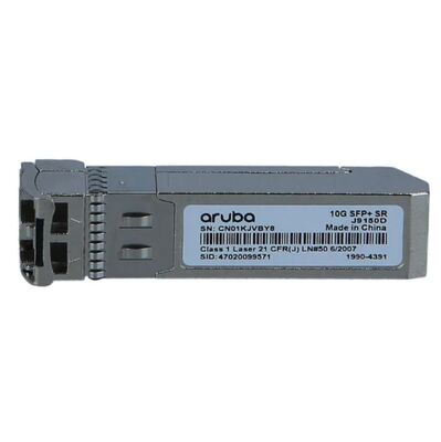 J9150D, ตัวรับส่งสัญญาณ Aruba 10G SFP+ LC SR, 10G SFP+/LC/300m MMF