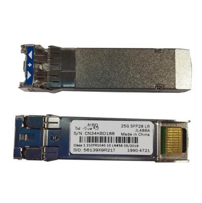 HPE JL486A อารูบา 25G SFP28 LC LR 10Km SMF ตัวรับส่งสัญญาณ ใหม่