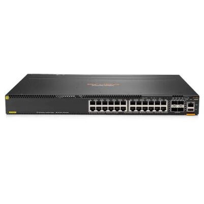 JL662A, สวิตช์ Aruba 6300M, 24x1GbE PoE/4xSFP56/เลเยอร์ 3