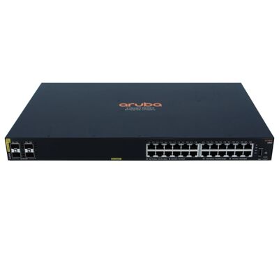 JL677A, สวิตช์ Aruba 6100, 24xGE/4xSFP+/เลเยอร์ 2