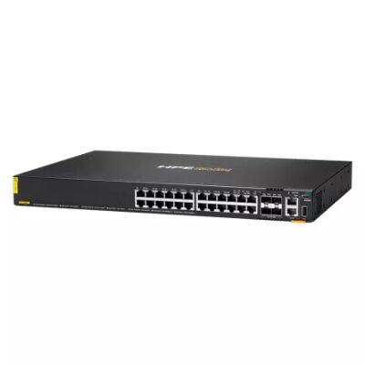 JL725B, สวิตช์ HPE Aruba 6200F, พอร์ต 24xGigabit/4xSFP+/370W PoE