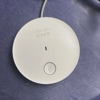 CS-MIC-TABLE-E, ไมโครโฟนตั้งโต๊ะของ Cisco, มีสาย, ทิศทางเดียว, แจ็ค 3.5 มม