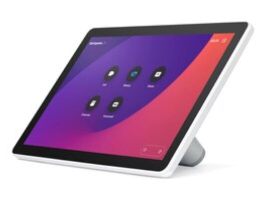 CS-TS-T10-L-K9 เครื่องนำทางแบบตั้งโต๊ะที่ขับเคลื่อนด้วย PoE ขนาด 10.1 นิ้วสำหรับการทำงานร่วมกันของ Cisco WebexCS-TS-T10-L-K9