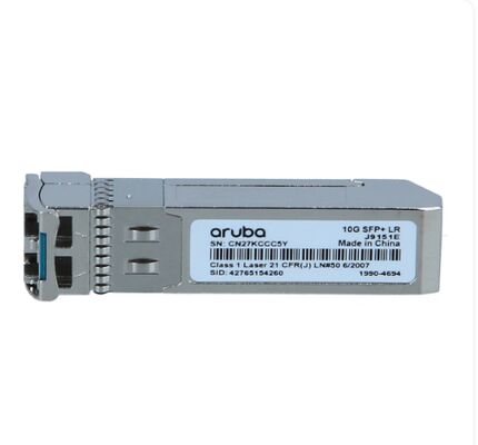 J9151E, ตัวรับส่งสัญญาณ Aruba 10G SFP+, 10G SFP+ LC/10km SMF/โหมดเดี่ยว