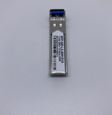 SFP-GE-LX-SM1310 โมดูลรับสัญญาณทางออปติกส์แบบเดียว ((1310nm,10km,LC) ของแท้ใหม่