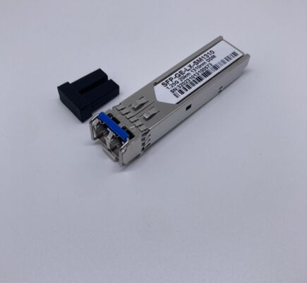 SFP-GE-LX-SM1310 โมดูลรับสัญญาณทางออปติกส์แบบเดียว ((1310nm,10km,LC) ของแท้ใหม่