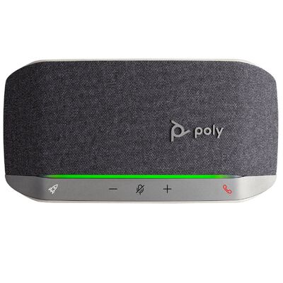 POLY SYNC20+ 3M Coverage สปีกเกอร์โฟนสำหรับการประชุมผ่าน USB/บลูทูธ