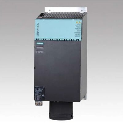SINAMICS S120 โมดูลมอเตอร์เดี่ยว, อินพุต 600V DC, เอาต์พุต 3AC 400V 85A, ขนาดหนังสือ, การระบายความร้อนด้วยอากาศภายใน