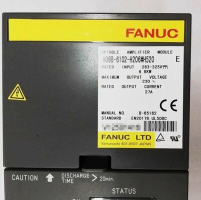 A06B-6102-H206#H520 เซอร์โวแอมพลิฟายเออร์ (คลาส 2.9kW, 200V)