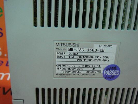 MR-J2S-350B-S041U703 ไดรฟ์เซอร์โว AC 3.5kW | ส่วนประกอบระบบอัตโนมัติทางอุตสาหกรรมของมิตซูบิชิ
