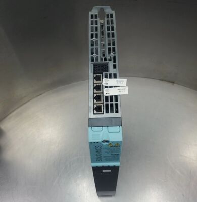 SINAMICS S120 มอเตอร์คู่โมดูล 6SL3120-2TE13-0AA3 (อินพุต DC 600V, 3AC 400V 3A/3Aเอาต์พุต,Booksize D-Type)