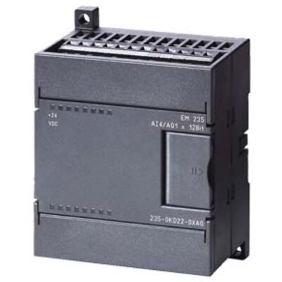 Siemens 6ES7235-0KD22-0XA8 S7-200 EM235 Analog I/O โมดูล PLC โมดูลขยาย