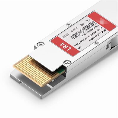 โมดูลออปติคัล QSFP-DD LR4 TS-QD-314H-10C/400G ความยาวคลื่น 1310nm ระยะทาง 10 กม. แบบ Single Mode