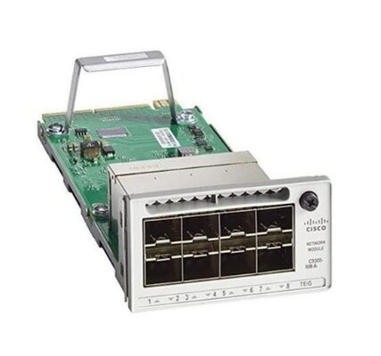 Cisco C9300X-NM-8Y Catalyst 9300 Series Network Expansion Module พร้อม 8 Port SFP และอัตราการส่งข้อมูล 25 Gbps
