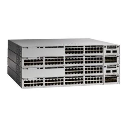 Cisco Catalyst 9300 Switch พร้อมพอร์ต UPOE 48 พอร์ต ความจุในการเปลี่ยน 256 Gbps และ DRAM 8 GB สําหรับเครือข่ายความหนาแน่นสูง