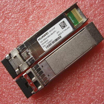 Huawei OSX040N01 SFP+ Module 10G Ethernet Optical Transceiver ด้วยระยะทาง 40 กม ความยาวคลื่น 1550nm และ LC Connector