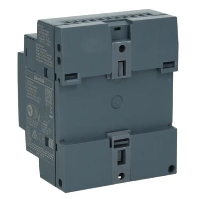 โลโก้ซีเมนส์! 24CE PLC Logic Module พร้อม 8 Input Digital 4 Outputs Transistor และอินบิลท์เอเธอร์เน็ตสําหรับการควบคุมอุตสาหกรรม