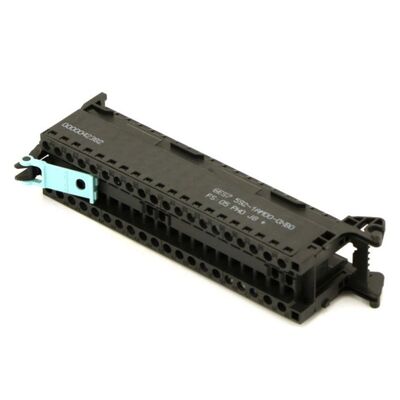 Siemens 6ES7592-1AM00-0XB0 SIMATIC S7-1500 เครื่องเชื่อมต่อด้านหน้าที่มีปลายสกรู 40 ปิน สําหรับความกว้างโมดูล 35 มิลลิเมตรและ 4 สะพานที่เป็นไปได้