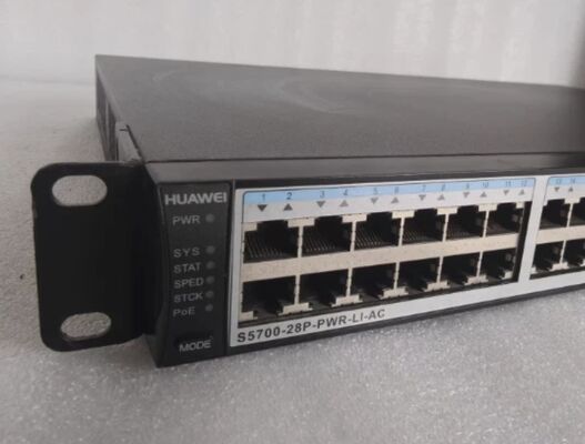 S5700-28P-LI-24S-BAT, สวิตช์ Huawei S5700, 28xGig SFP/4x10/100/1000 หรือช่องเสียบแบตเตอรี่ SFP/1