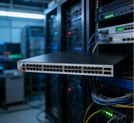 RG-S5310-48GT4XS-P-E สวิตช์ Layer 3 PoE+, 48x1000M RJ45, 4x10G SFP+, งบประมาณ PoE 1570W, แหล่งจ่ายไฟสำรองคู่