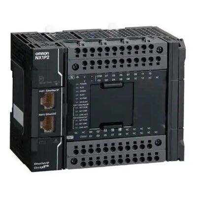 Omron NX1P2-9024DT1 PLC CPU โมดูล 24 I / O ตัวควบคุมการเคลื่อนไหว 4 แกน