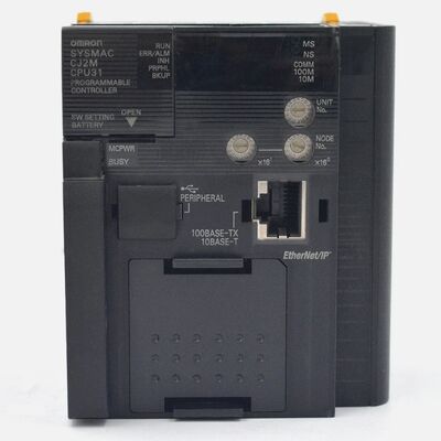 Omron CJ2M-CPU31 PLC โมดูล CPU EtherNet/IP 5K ขั้นตอน