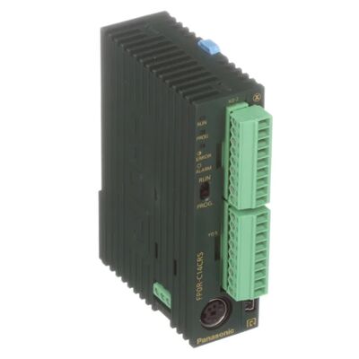 ยูนิต CPU PLC ของ Panasonic AFP0RC14CRS FP0R ซีรี่ส์, 8 อินพุต 6 เอาต์พุตรีเลย์ 24VDC