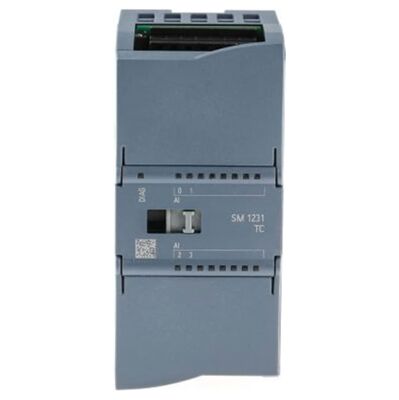 Siemens 6ES7231-5QD32-0XB0 S7-1200 SM 1231 TC 4 ช่องเทอร์โมคัปเปิ้ลอนาล็อกอินพุตโมดูล