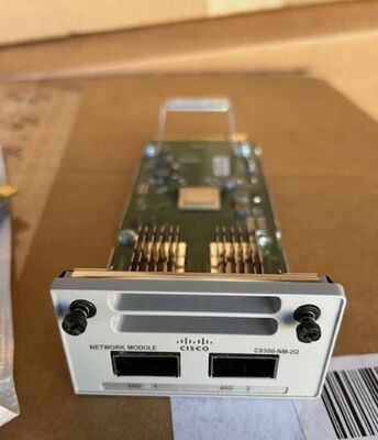 โมดูลเครือข่าย C9300-NM-2Q 40GE, โมดูลขยายความเร็วสูง QSFP+ 2 พอร์ตสำหรับสวิตช์ Catalyst 9300