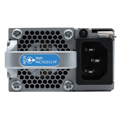 Huawei PAC1K2S12-PF 1200W AC/240V DC Power Module การไหลเวียนของอากาศจากด้านหน้าไปด้านหลังสำหรับสวิตช์ CloudEngine