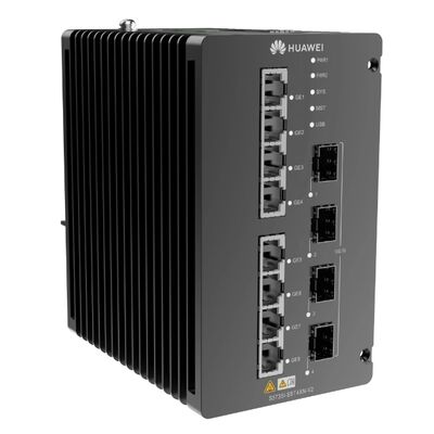 Huawei CloudEngine S5735I-S8T4XN-V2 สวิตช์เลเยอร์ 3 อุตสาหกรรม | 8×GE RJ45 + 4×10GE SFP+ สวิตช์อีเธอร์เน็ตที่มีการจัดการแบบราง DIN
