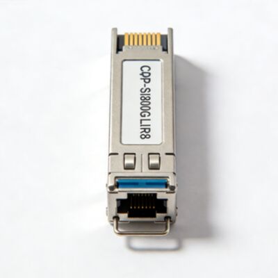 โมดูลส่งสัญญาณแสง QSFP-DD ความเร็ว 800Gbps สำหรับสาย SMF ระยะ 10 กม. พร้อมดีไซน์แบบ Hot-Swappable
